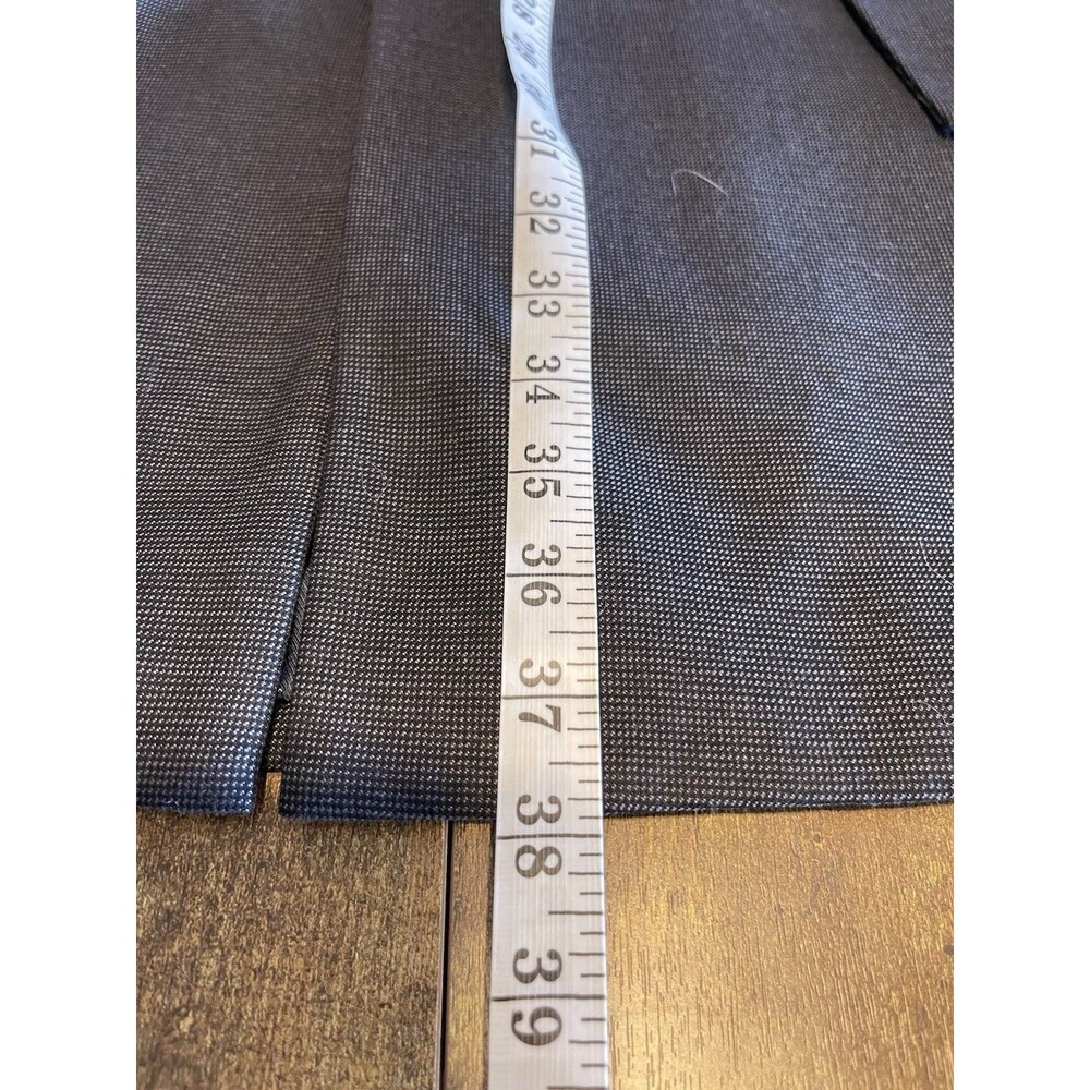 Vintage Carmel Zhao Mens Medium Dark Charcoal Grey Jacket Coat Gorpcore Military - Picture 5 of 13